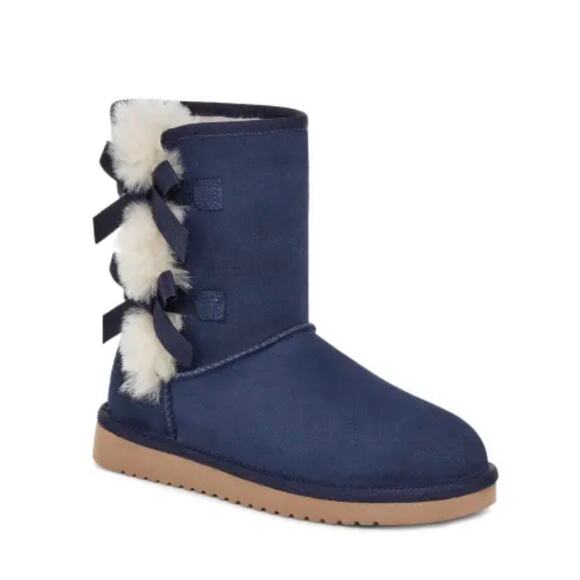Koolaburra Victoria Short Insignia Blue Boots Size 3 - Picture 1 of 9